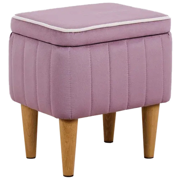 Пуф Ноотропик с ящиком, сиреневый - фото 1