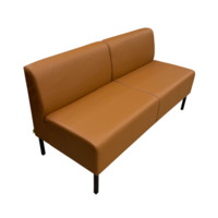 Настоящее фото товара Диван Компакт двухместный, фокс, произведённого компанией ChiedoCover