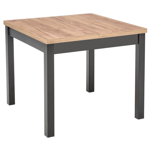 Стол раскладной Helix, дуб крафт, чёрный Стол раскладной Helix, дуб крафт, чёрный - фото 1