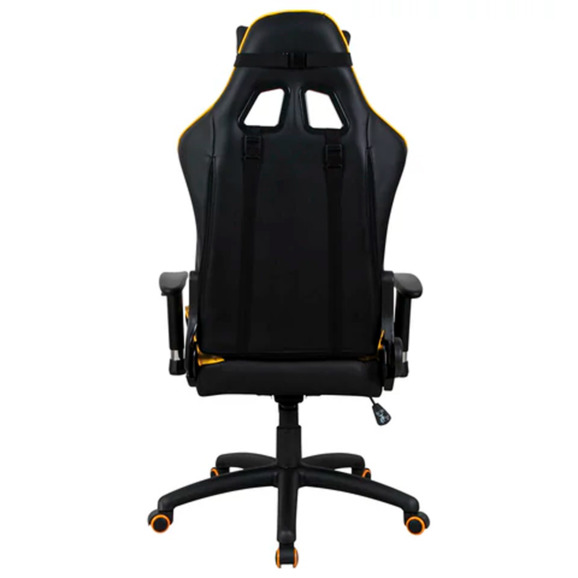 Кресло компьютерное Диорама, черный, желтый - фото 5