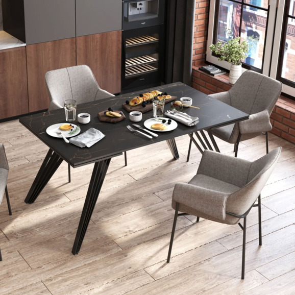 Стол обеденный Пандора раскладной, керамика Стол обеденный Пандора раскладной, керамика - фото 6