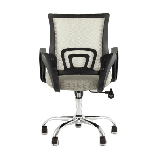 Кресло офисное TopChairs Simple New серый - фото 3