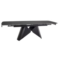 Фотография Стол обеденный Tangent, черный от производителя ChiedoCover, картинка продукции, реальное фото товара Настоящее фото товара Стол обеденный Tangent, черный, произведённого компанией ChiedoCover