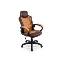 Настоящее фото товара Компьютерное кресло Kadis коричневое / бежевое, произведённого компанией ChiedoCover
