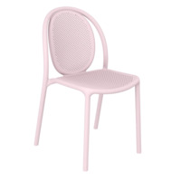 Настоящее фото товара Стул Plato, розовый, произведённого компанией ChiedoCover