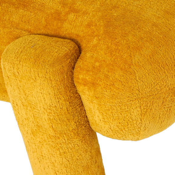 Кресло Orli, желтый, черный - фото 5