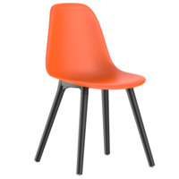 Фотография Стул Sanset B, оранжевый от производителя ChiedoCover, картинка продукции, реальное фото товара Настоящее фото товара Стул Sanset B, оранжевый, произведённого компанией ChiedoCover