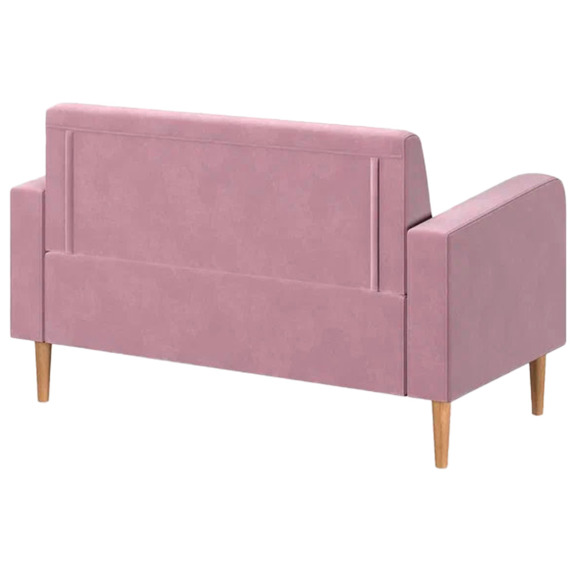 Диван Папилла, велюр, 132 см, сиреневый - фото 3