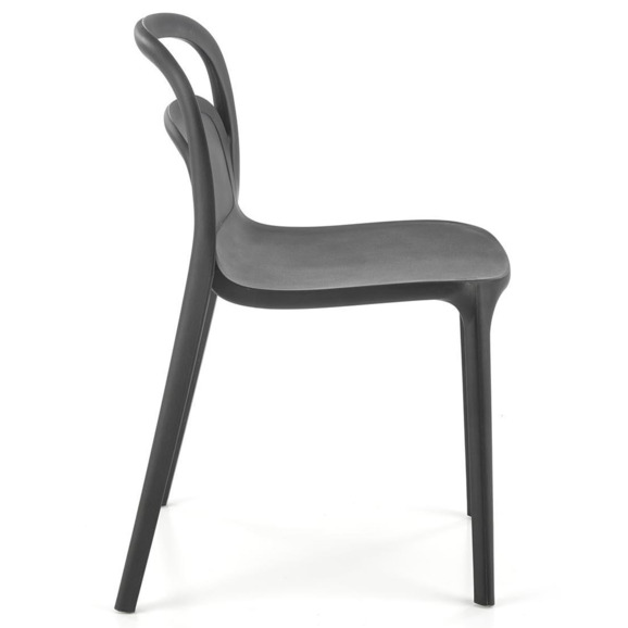 Стул Consortium, пластик чёрный Стул Consortium, пластик чёрный - фото 2