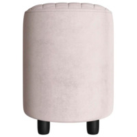 Фотография товара Пуф Тепал, велюр, серо-бежевый от компании ChiedoCover.