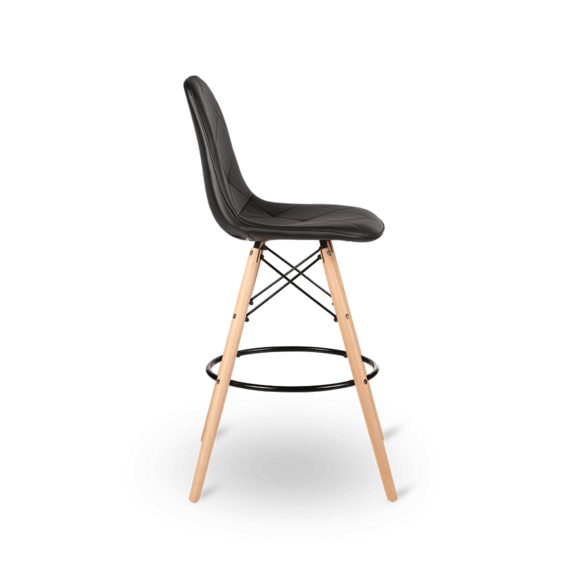 Cтул Eames DSW ECO Барный Черный - фото 4