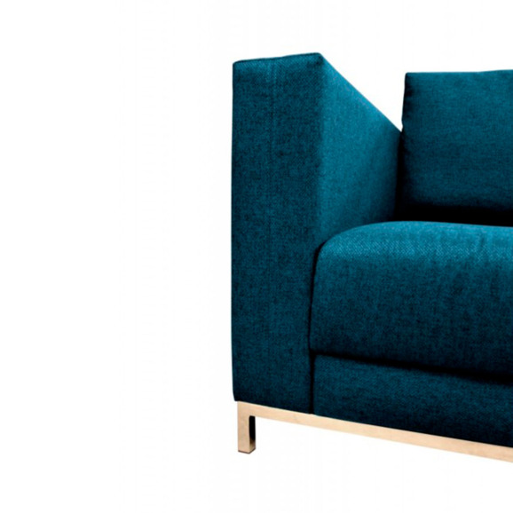 Кресло Марлоу, рогожка нептун 39, бирюзовое - фото 4