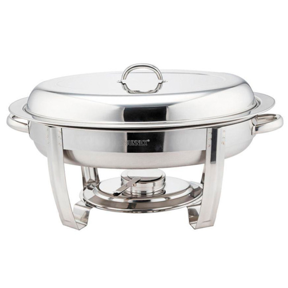 Мармит Qualia, сервировочный овальный с крышкой, 5,5 л - фото 1