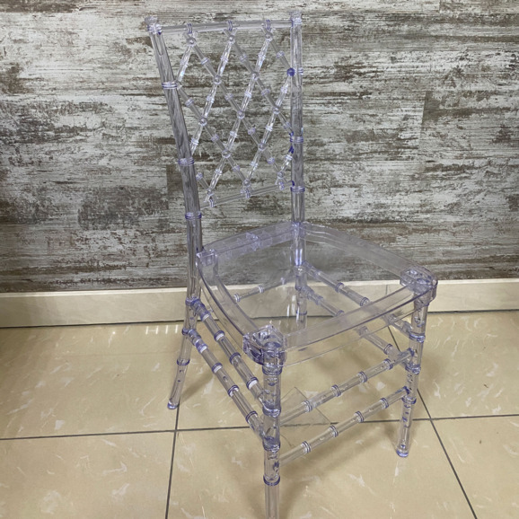 Стул Chiavari Diamond прозрачный банкетный разборный - фото 4