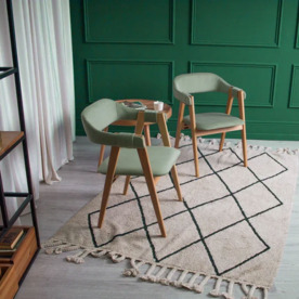 Полукресло Дольче, велюр Велютто 30, каркас бук