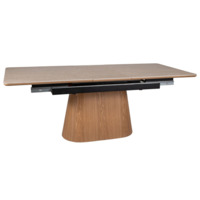 Фотография товара Стол обеденный Flair, травертин, дуб от компании ChiedoCover.