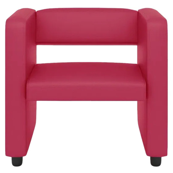 Кресло Тепал, экокожа, красный Кресло Тепал, экокожа, красный - фото 2