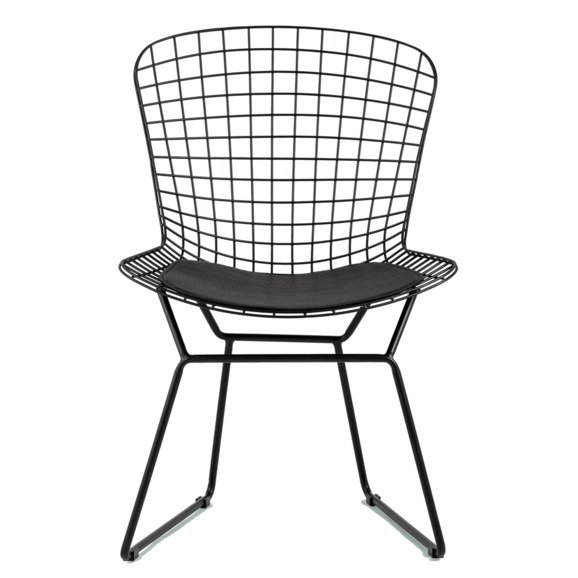 Стул обеденный Bertoia черный  - фото 5