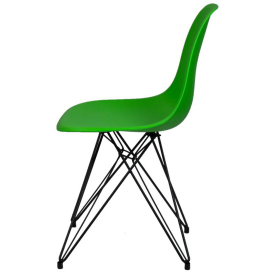 Стул eames темно зеленый