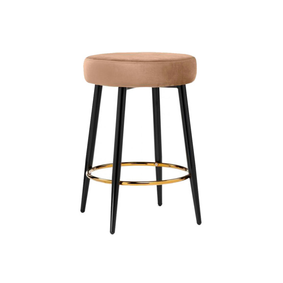 Барный стул Plato dark beige - фото 1