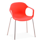 Фотография товара Стул пластиковый Stak, красный от компании ChiedoCover.