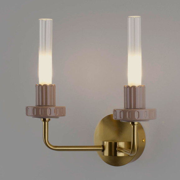 Бра светодиодное Луч 2 Ательери, бежевый - фото 4