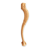 Настоящее фото товара Ножка деревянная гнутая 35, произведённого компанией ChiedoCover
