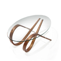 Настоящее фото товара Стол Танами, коричневый , произведённого компанией ChiedoCover
