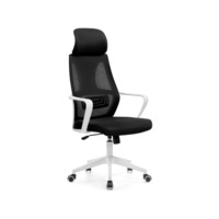 Настоящее фото товара Компьютерное кресло Trizor черный/белый, произведённого компанией ChiedoCover