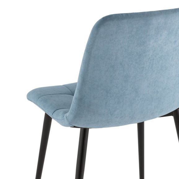 Стул Одди Original, велюр, пыльно-синий Стул Одди Original, велюр, пыльно-синий - фото 6