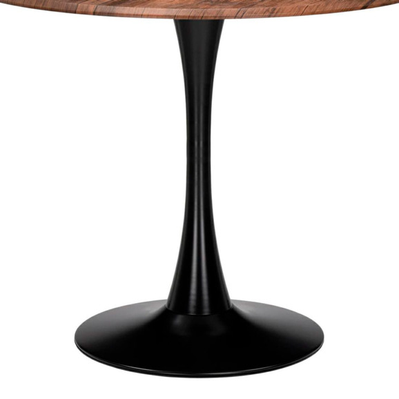 Тулип 90х73 орех кантри / черный Тулип 90х73 орех кантри / черный - фото 2