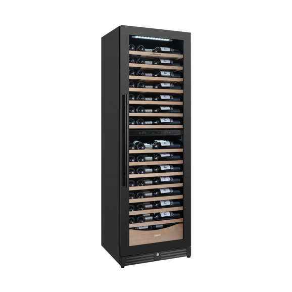 Винный шкаф Sommelier SMD-110 slim black - фото 1