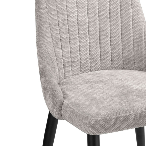 Стул на металлокаркасе Kora black / gray - фото 6