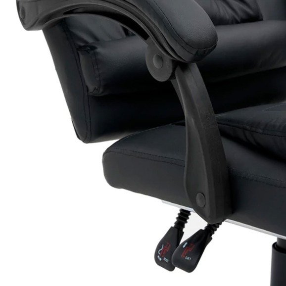 Кресло офисное с функцией вибромассажа Datum, черный Кресло офисное с функцией вибромассажа Datum, черный - фото 13