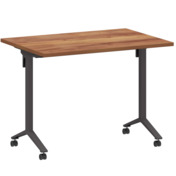 Фотография товара Стол мобильный складной таксония, антрацит, 25 мм, 100*70 от компании ChiedoCover.