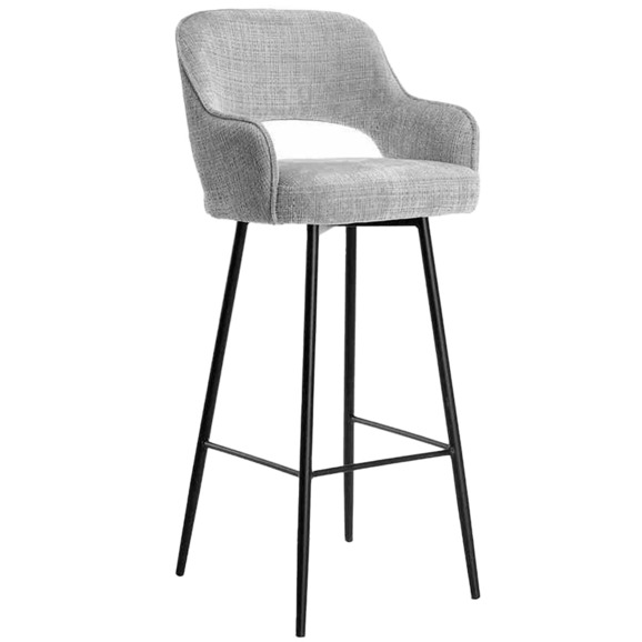 Стул барный Canon, серый - фото 1