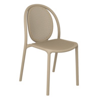 Фотография Стул Plato, капучино от производителя ChiedoCover, картинка продукции, реальное фото товара Настоящее фото товара Стул Plato, капучино, произведённого компанией ChiedoCover