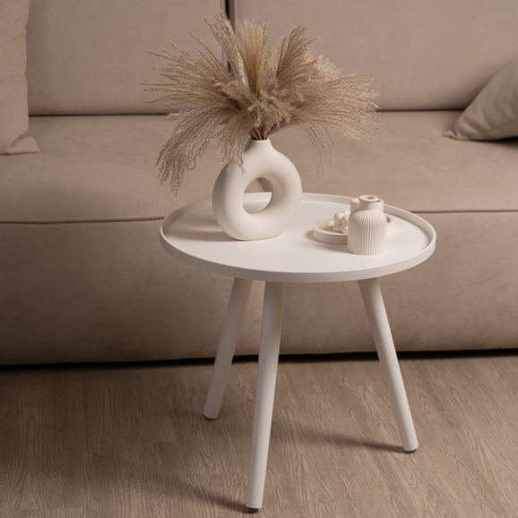 Стол журнальный Alvi, белый - фото 4