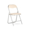 Стул на металлокаркасе Fold 1 складной beige / chrome Стул на металлокаркасе Fold 1 складной beige / chrome