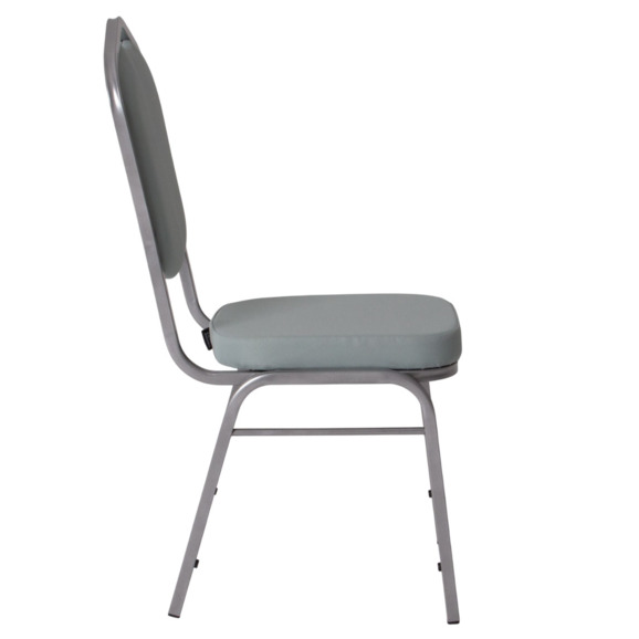 Стул Хит 20, рогожка Мура 70, каркас серебро - фото 8