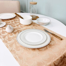 Фотография товара Дорожка для стола,ткань Мати, золотистая от компании ChiedoCover.