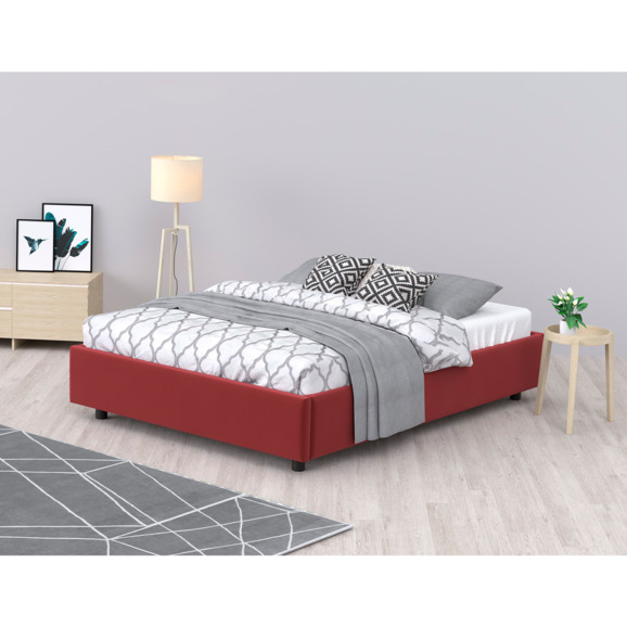 Кровать SleepBox Velvet Red - фото 5