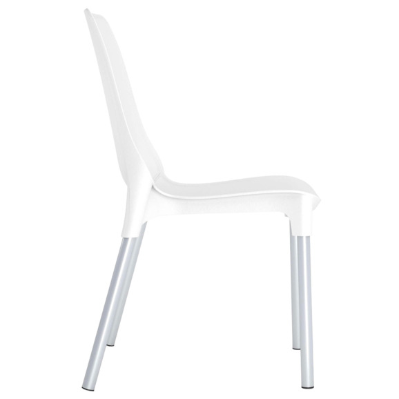 Стул Тилл, белый, хром, цинк - фото 3