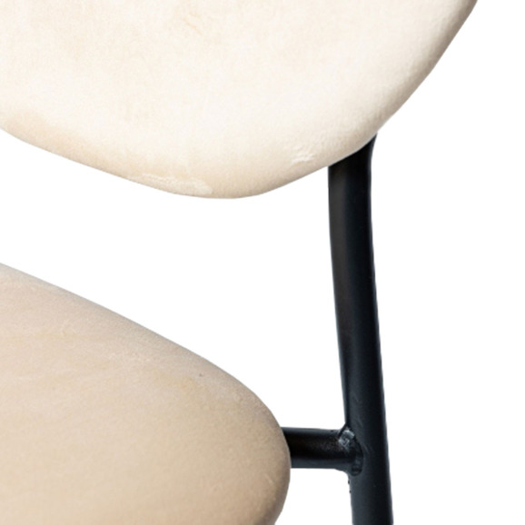 Стул Tumult, светло-бежевый - фото 4