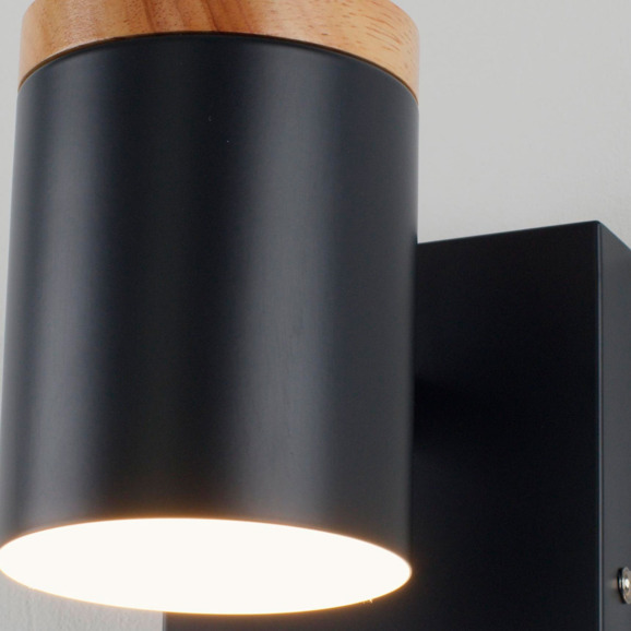 Светильник настенный Рик Ашесвуд, чёрный - фото 8