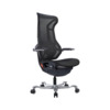 Эргономичное кресло Atom Black, сетка, черный