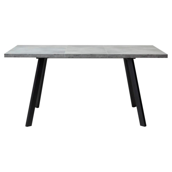 Стол Brick M 120, бетон Портленд/ черный - фото 3