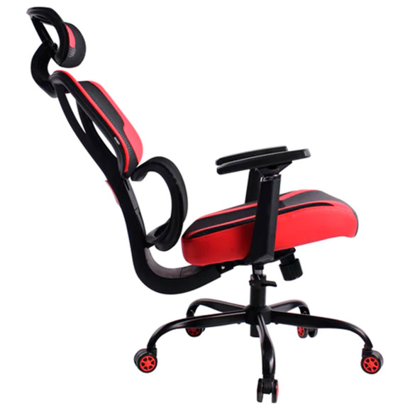 Кресло Qualm, черный, красный - фото 6