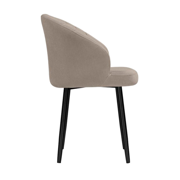 Стул на металлокаркасе Бэнбу marseille 16 / черный - фото 3