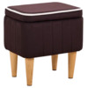 Пуф Ноотропик с ящиком, коричневый